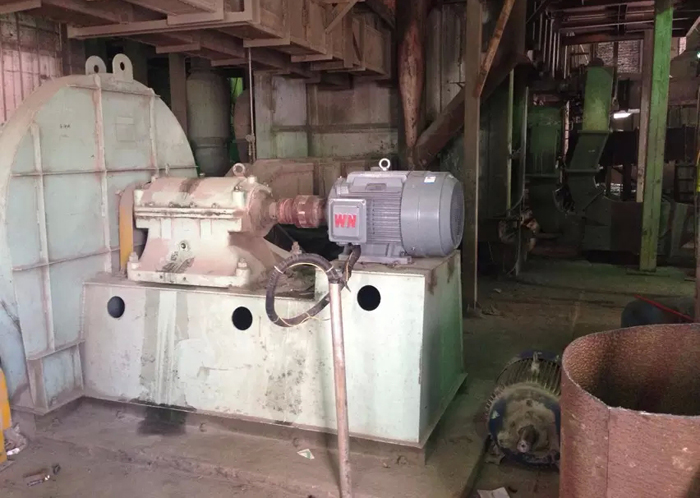 2015年4月29日陽春基地節能電機更換現場