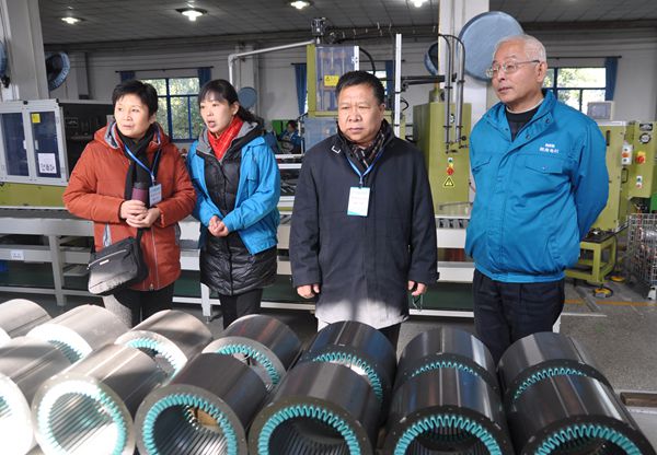 皖南電機:中機質協副會長來調研 皖南電機:中機質協副會長來調研