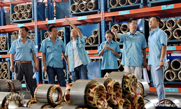 確保高效節能電機安全生產 皖南電機組織安全生產大檢查