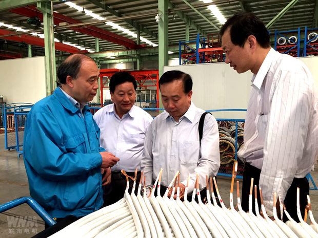 全國(guó)總工會(huì)領(lǐng)導(dǎo)來皖南電機(jī)調(diào)研 全國(guó)總工會(huì)領(lǐng)導(dǎo)來皖南電機(jī)調(diào)研